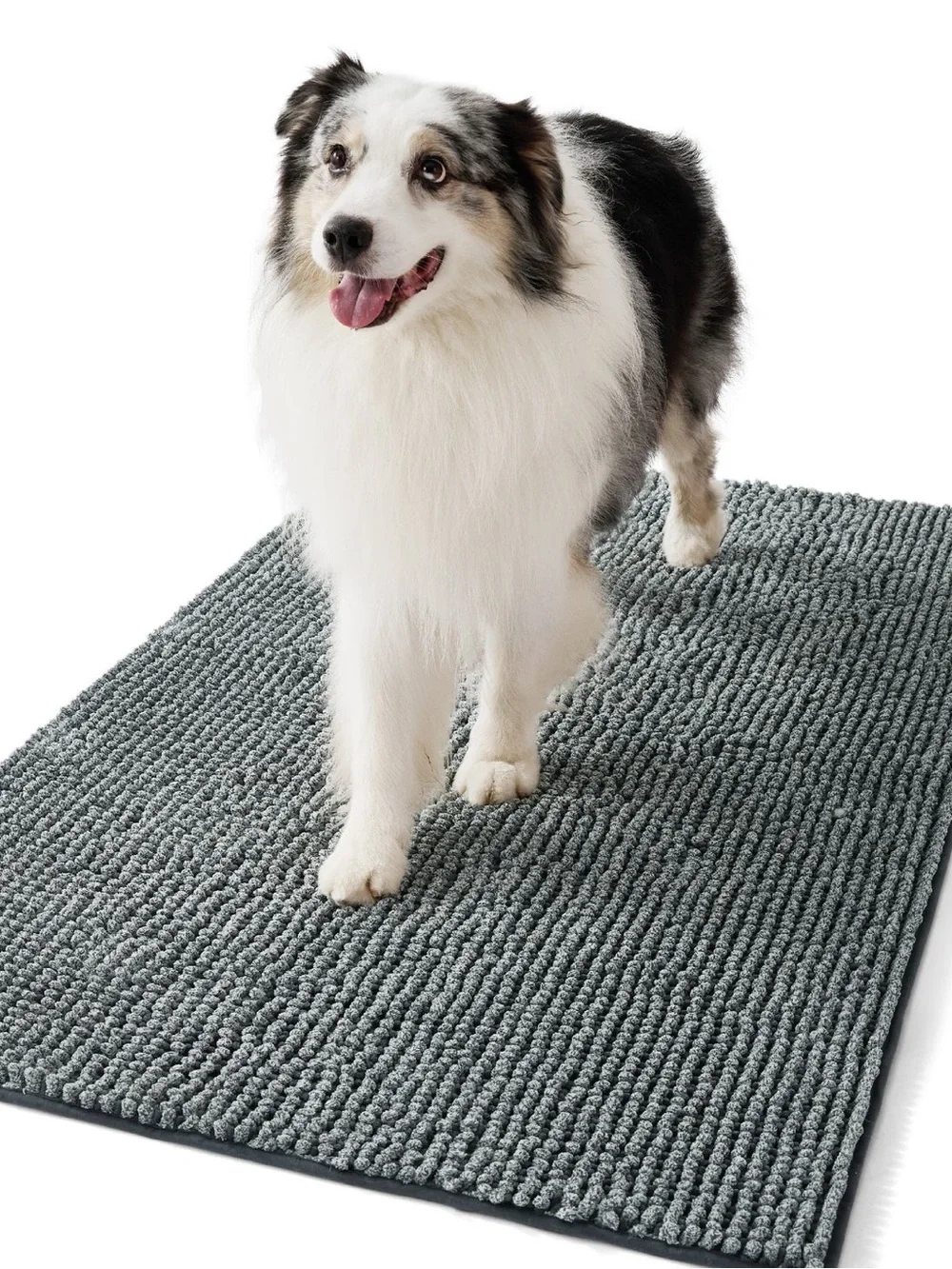 BEDSURE MEDIUM SIZE PET MAT CLEANING PAWS/ ENTRYWAY